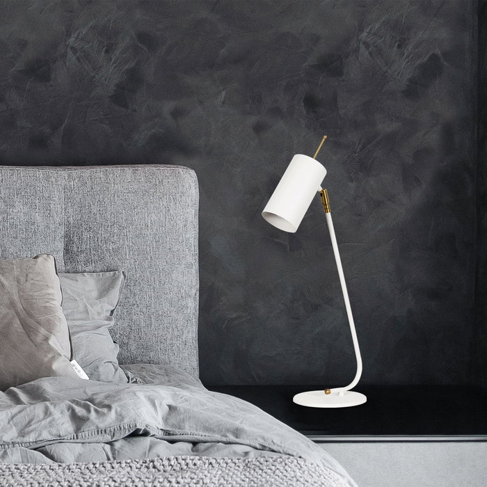 Opviq Sivani - MR-612 Lámpara de mesa blanca
